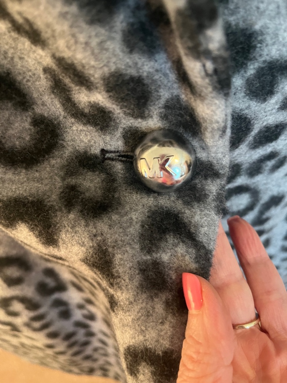 NWT Michael Kors Leopard Coat - Picture 4 of 13